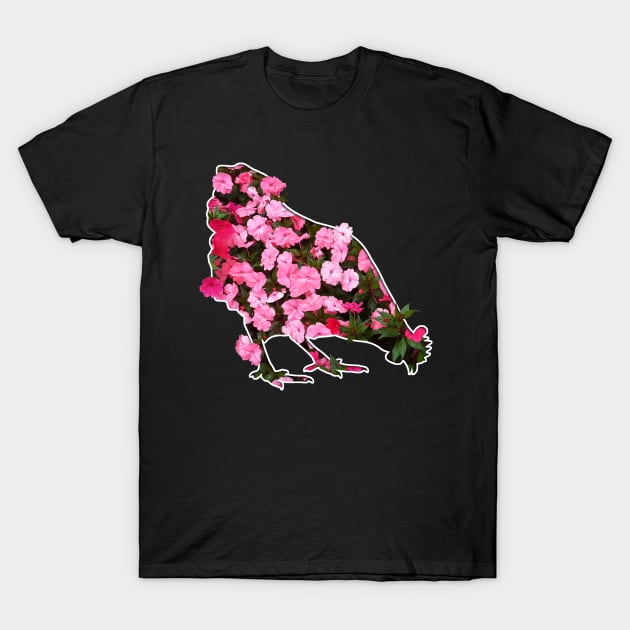 Floral Chicken Girl Farmer Gift product T-Shirt by theodoros20